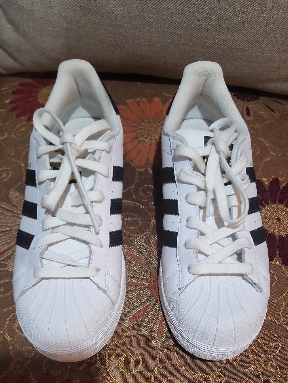 Adidas Superstar white and black Low-Top Sneakers